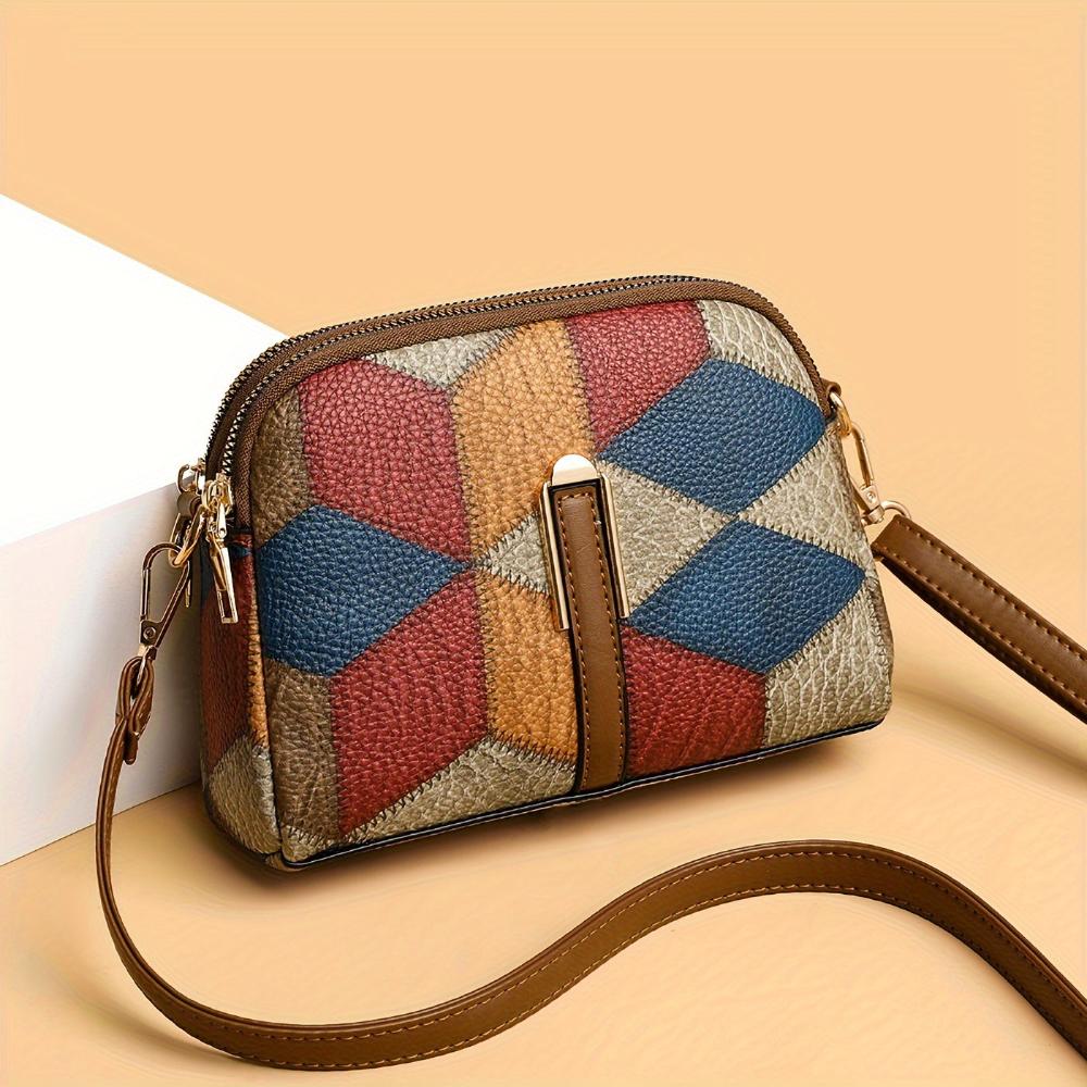 Luna | Patchwork Mini Crossbody Taske