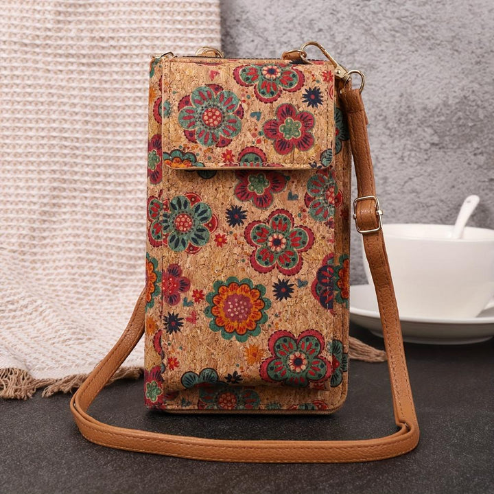 Lilla | Boho Blomster Crossbody Pung