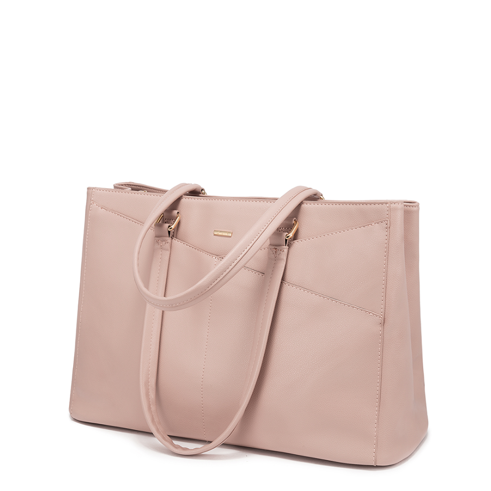 Elegant Lilla Laptop Tote (KØB 1 FÅ 1 GRATIS)