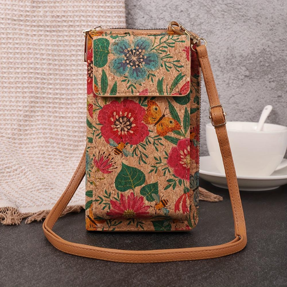 Lilla | Boho Blomster Crossbody Pung