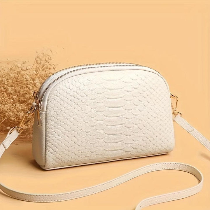 Isabella | Krokodillestempel Mini Crossbody Taske