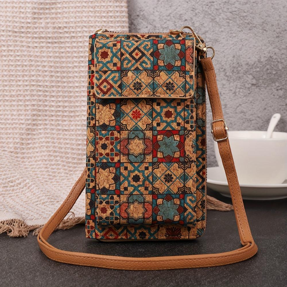 Lilla | Boho Blomster Crossbody Pung